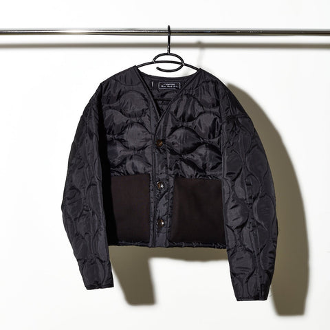 CROPPED QUILTED ARMY JACKET