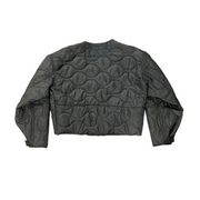 CROPPED QUILTED ARMY JACKET